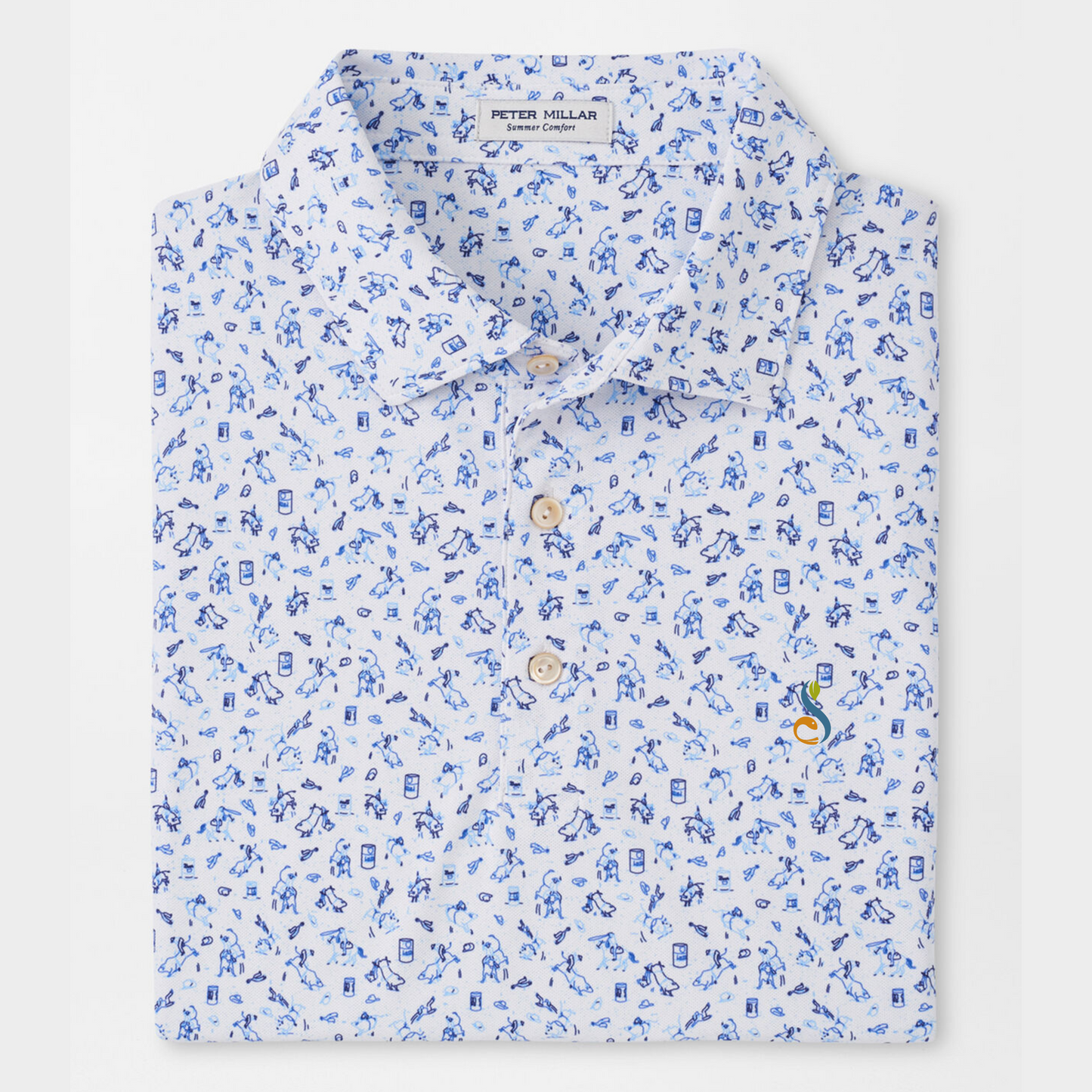 Peter Millar Rodeo Performance Mesh Polo