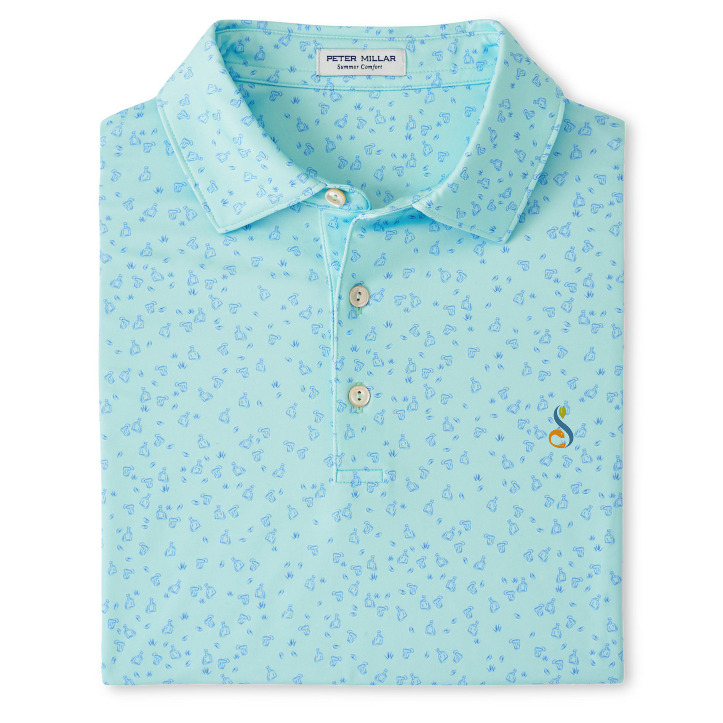Peter Millar Worth A Shot Performance Jersey Polo