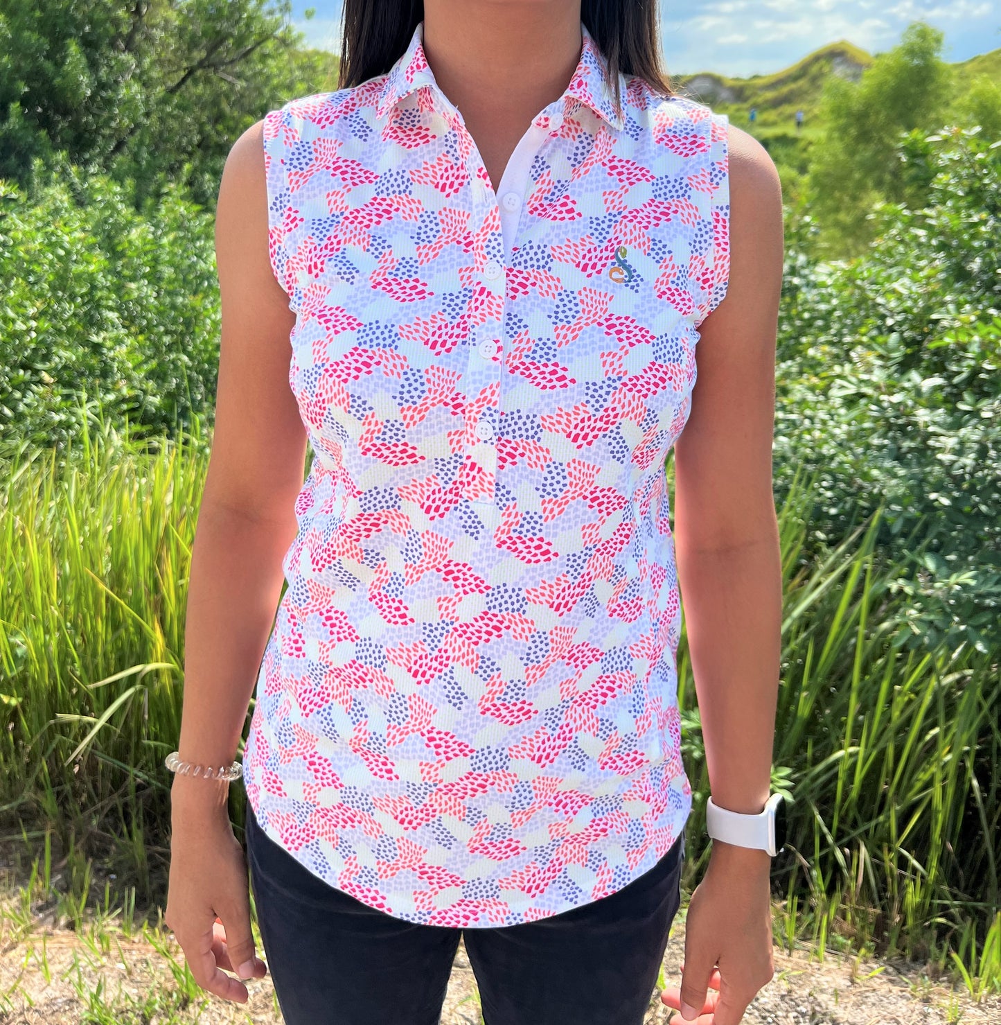 Zero Restriction Ladies Tae Sleeveless Polo
