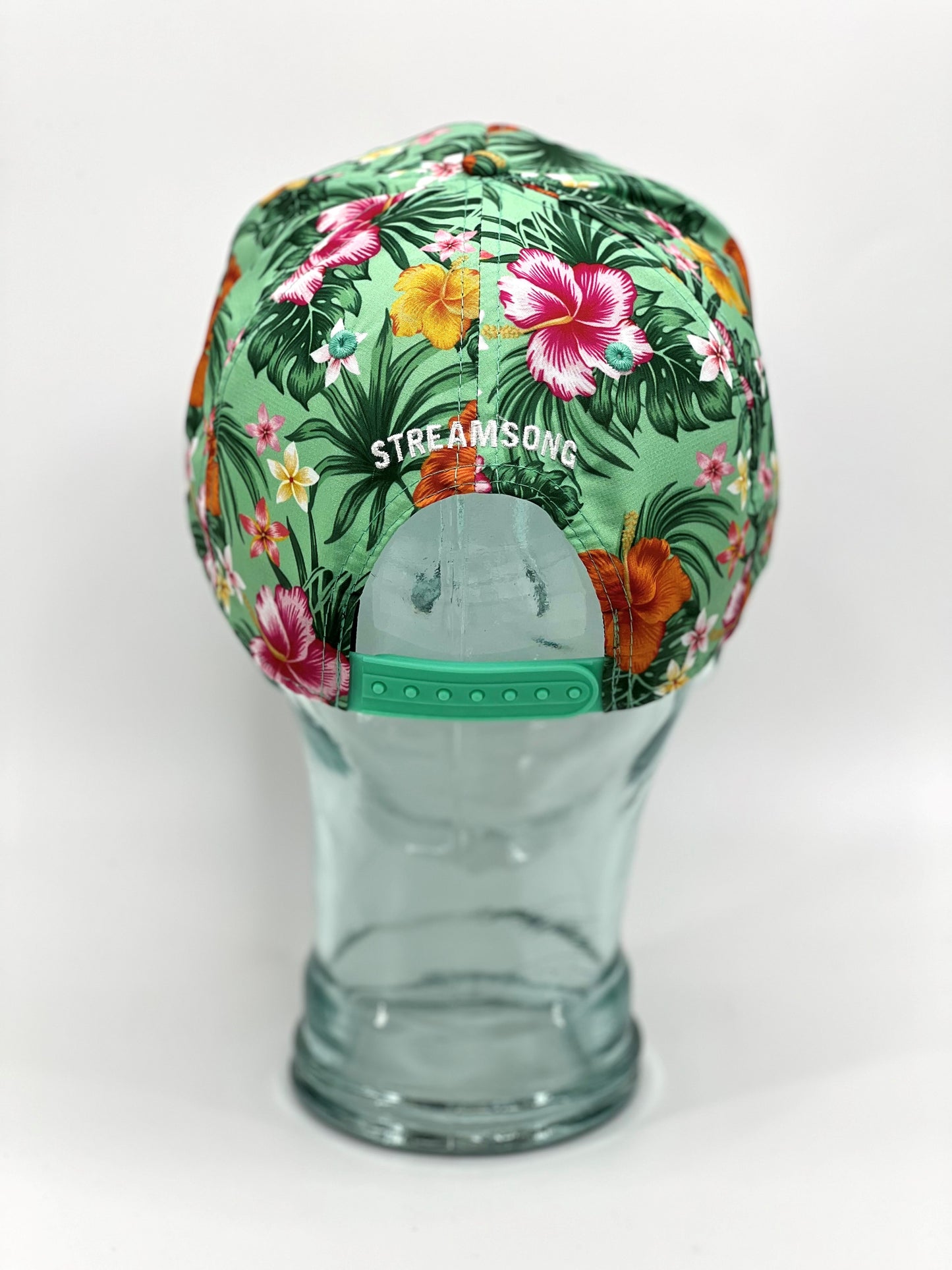 Pukka Megalodon Floral Sublimated High Crown 6 Panel Hat