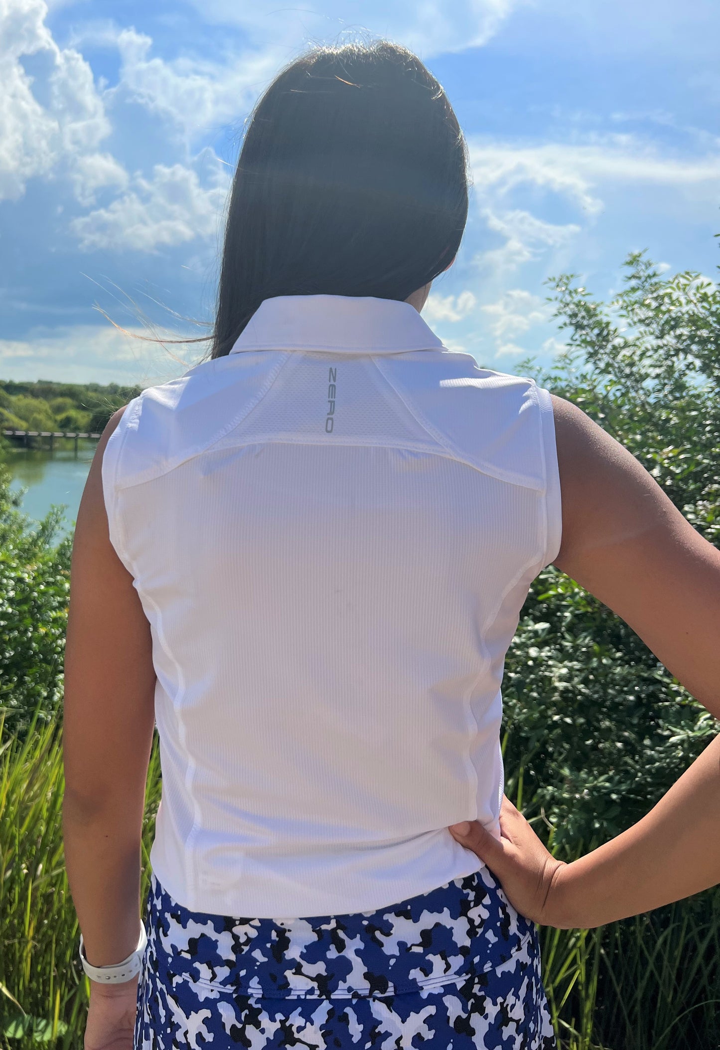 Zero Restriction Ladies Tae Sleeveless Polo