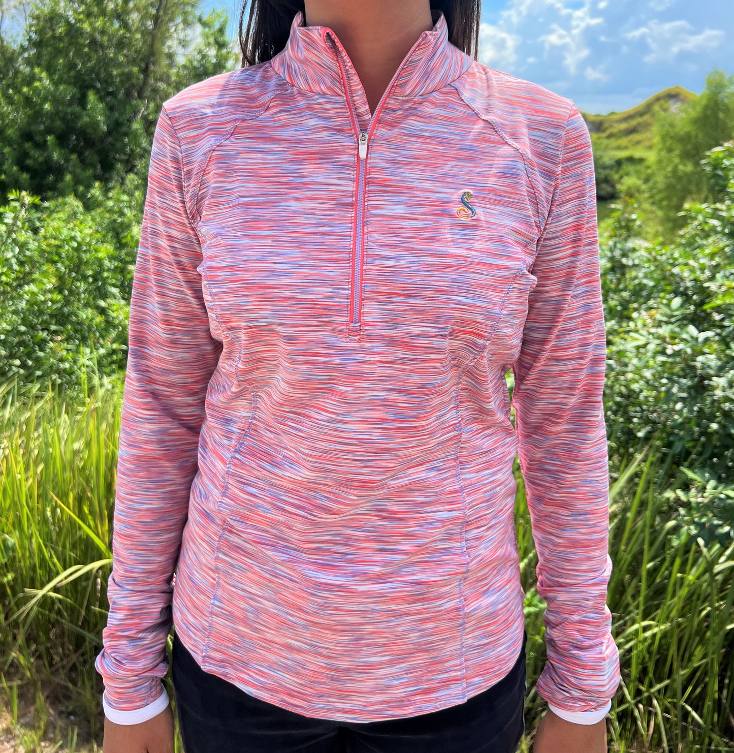 Zero Restriction Shae Zip Mock