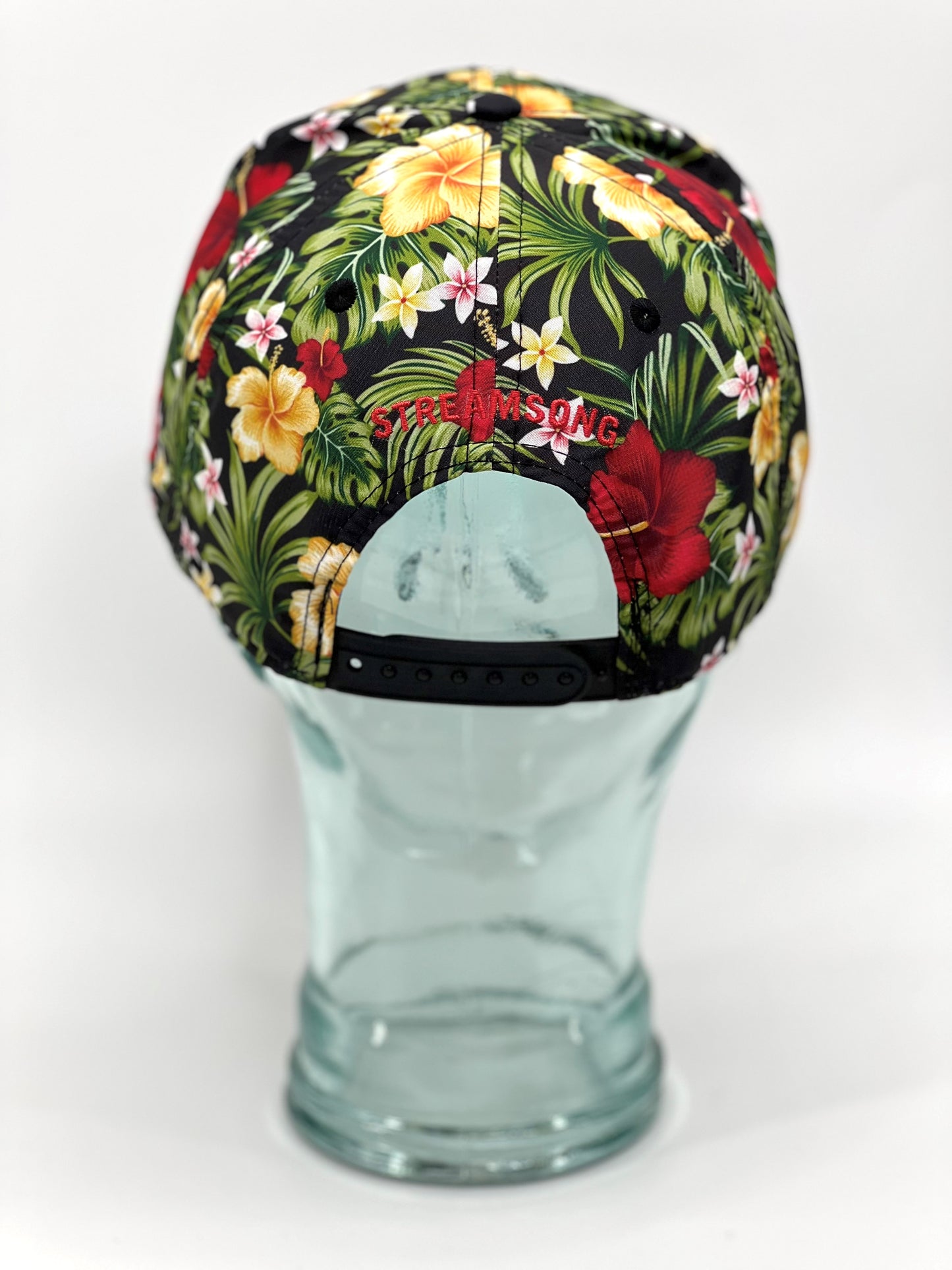 Pukka Megalodon Floral Sublimated High Crown 6 Panel Hat