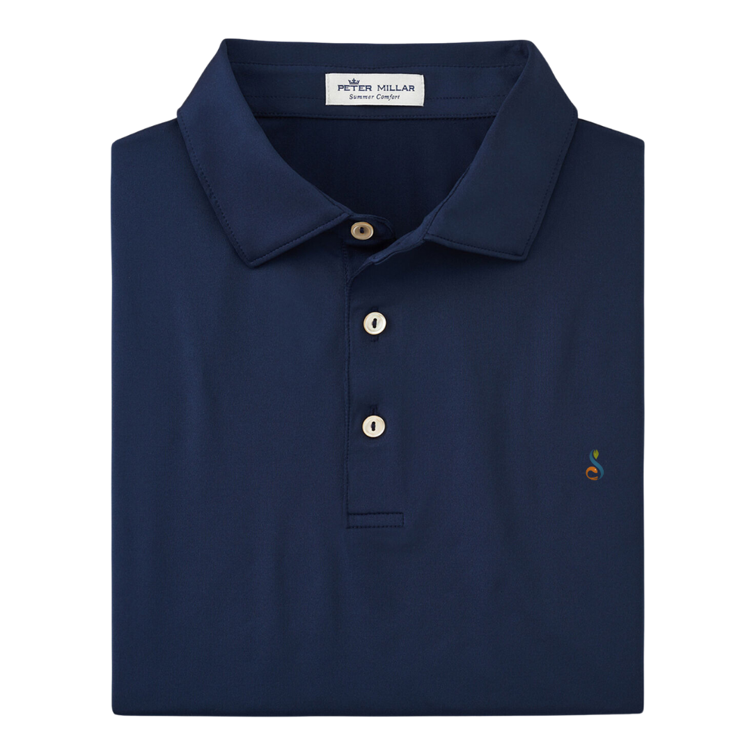 SPECIAL ORDER : Peter Millar Solid Performance Polo - Navy