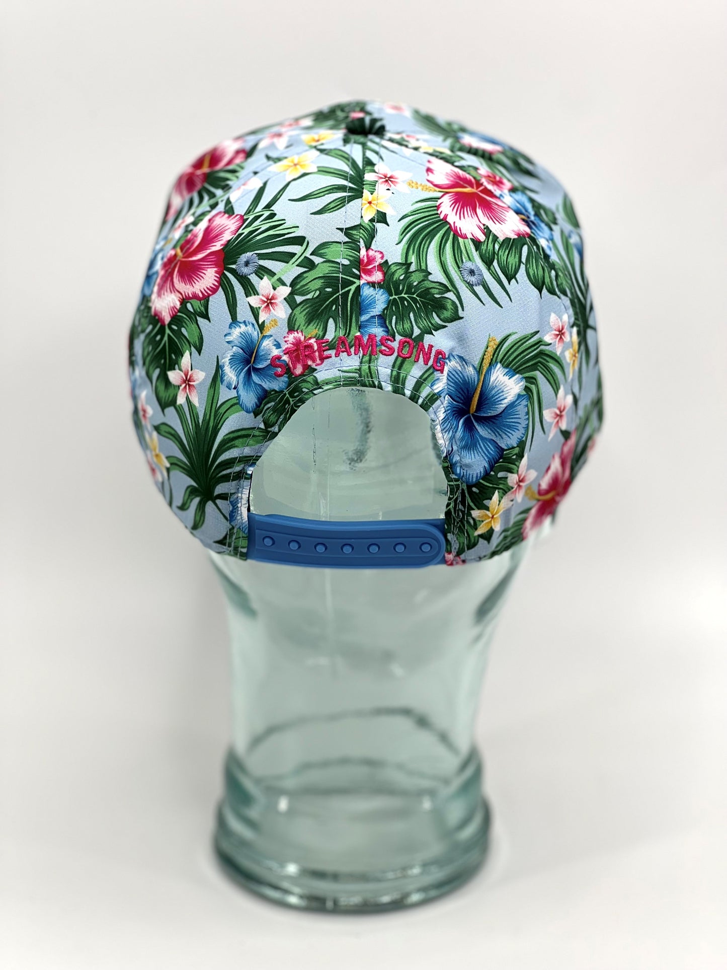 Pukka Megalodon Floral Sublimated High Crown 6 Panel Hat