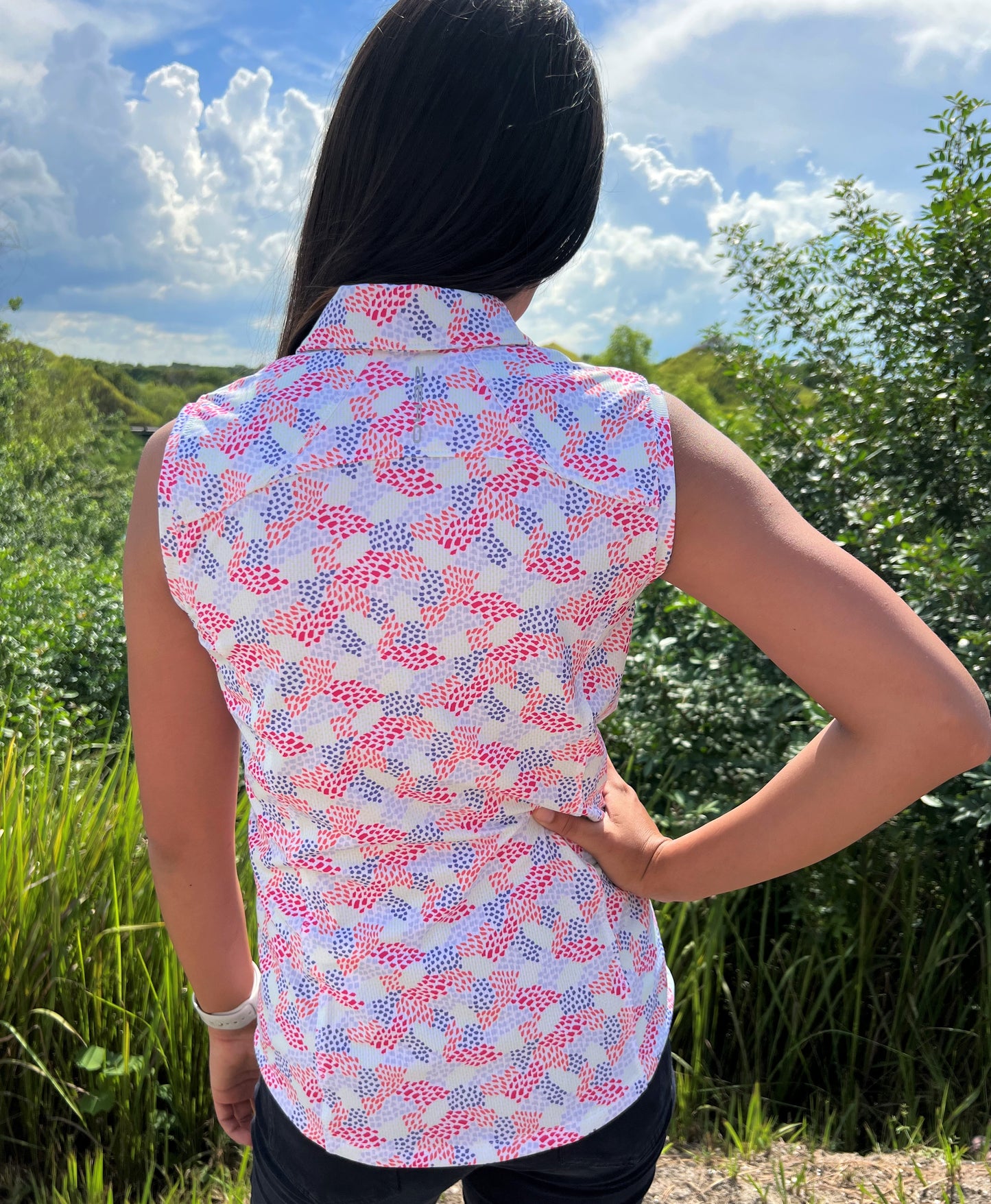 Zero Restriction Ladies Tae Sleeveless Polo