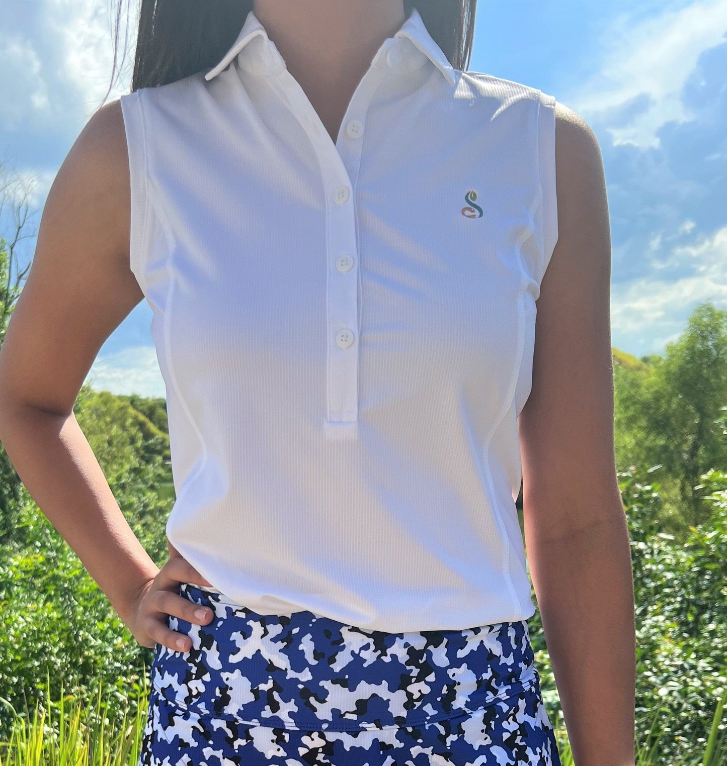Zero Restriction Ladies Tae Sleeveless Polo