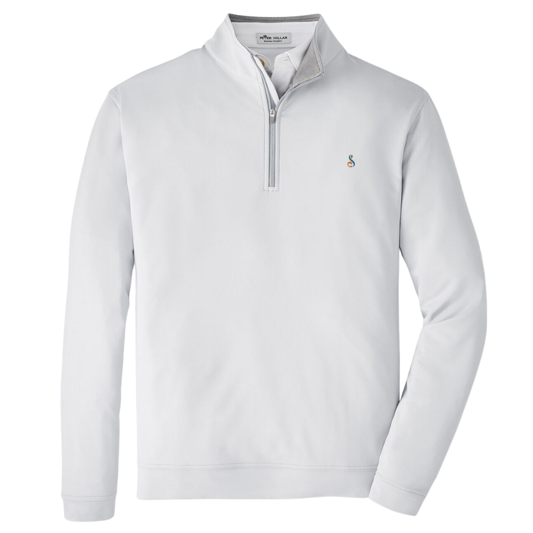 SPECIAL ORDER: Peter Millar Perth Pullover - British Grey