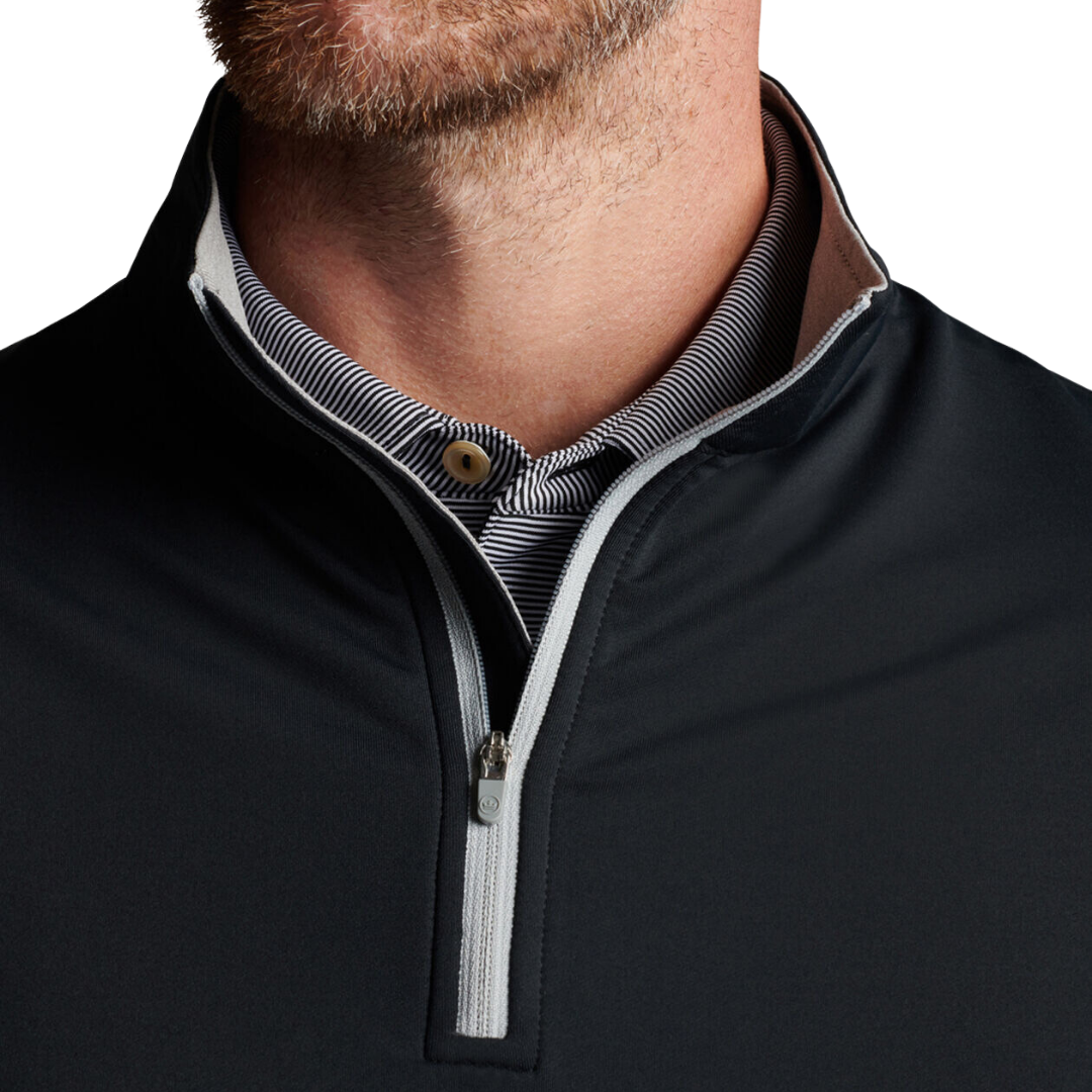 SPECIAL ORDER: Peter Millar Perth Pullover - Black