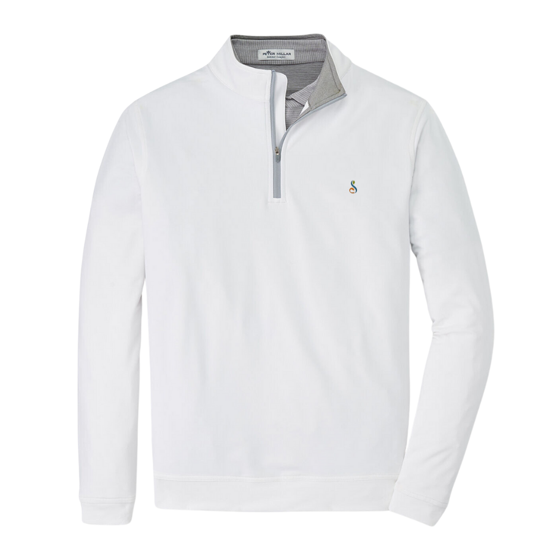 SPECIAL ORDER: Peter Millar Perth Pullover - White