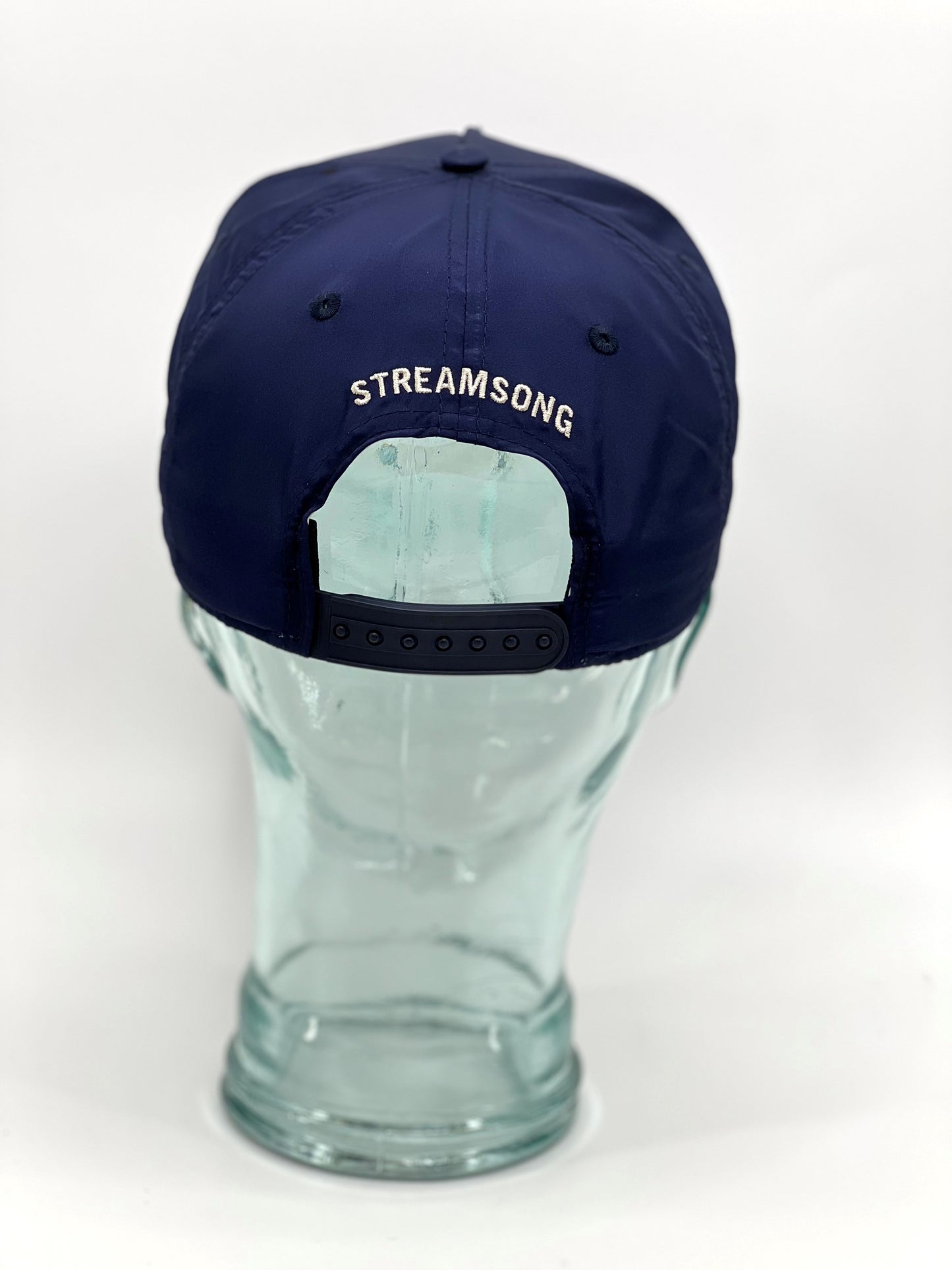 Pukka Megalodon Circle Patch Structured High Crown 5 Panel Snap Back Rope Hat