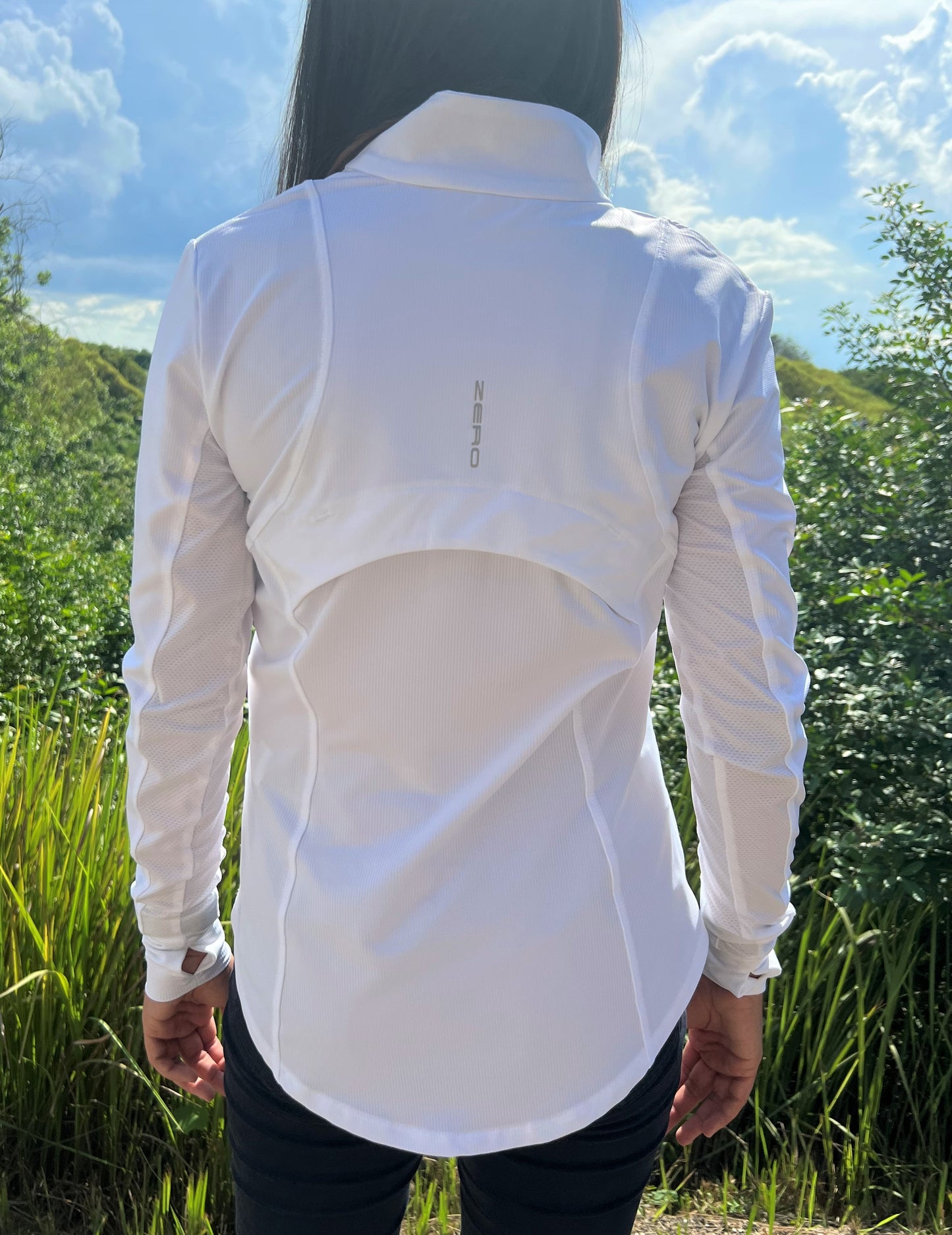 Zero Restriction Ladies Renae Zip Mock