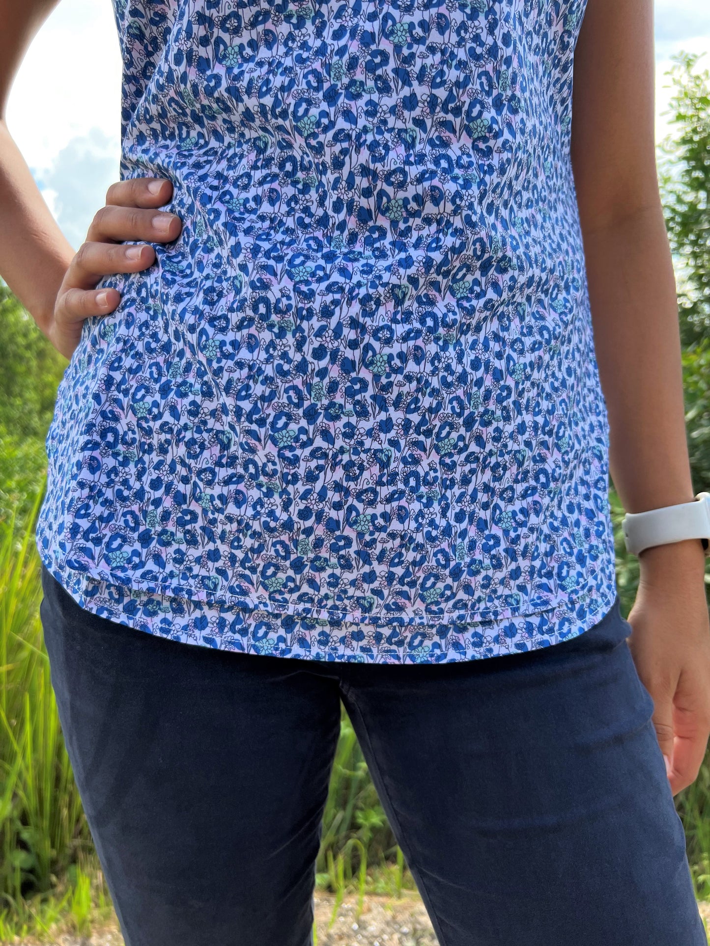 Peter Millar Ladies Carner Zip-Neck Polo