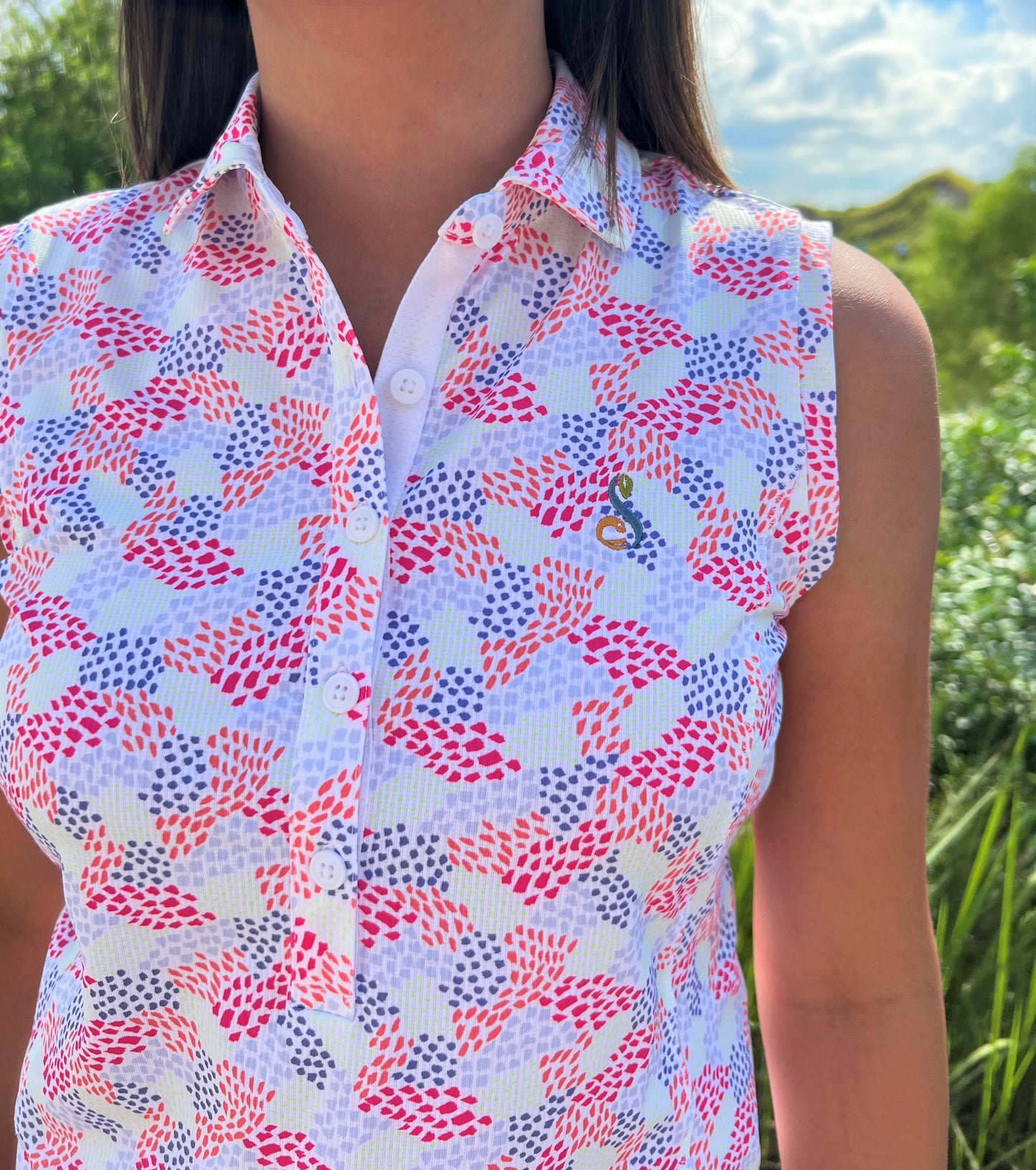 Zero Restriction Ladies Tae Sleeveless Polo