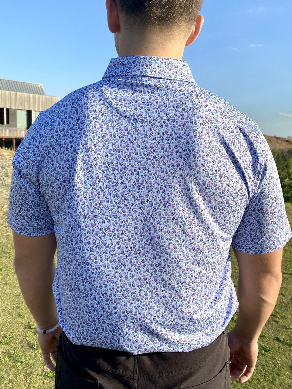 Peter Millar Dazed And Transfused Performance Jersey Polo