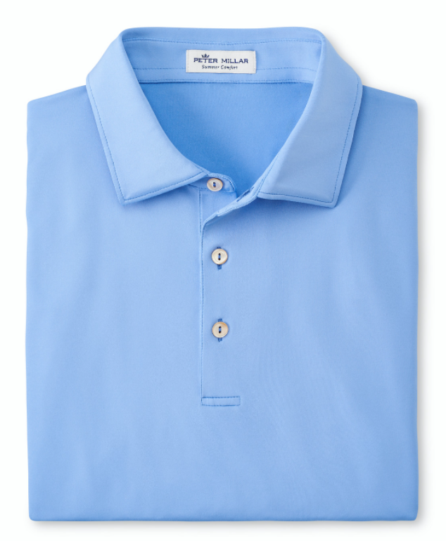 Peter Millar Solid Performance Jersey Polo