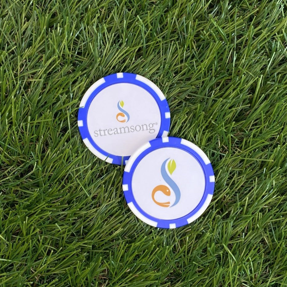 PRG Streamsong Blue Poker Chip