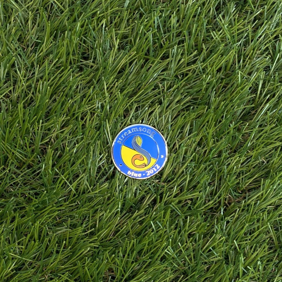 Ahead Streamsong Blue Cloisonne Ball Mark