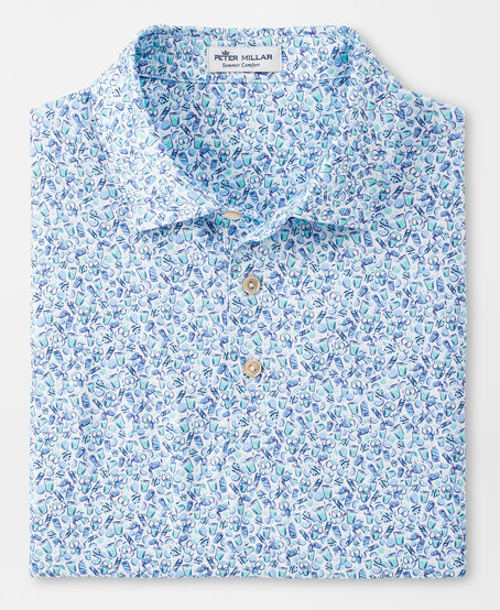 Peter Millar Dazed And Transfused Performance Jersey Polo