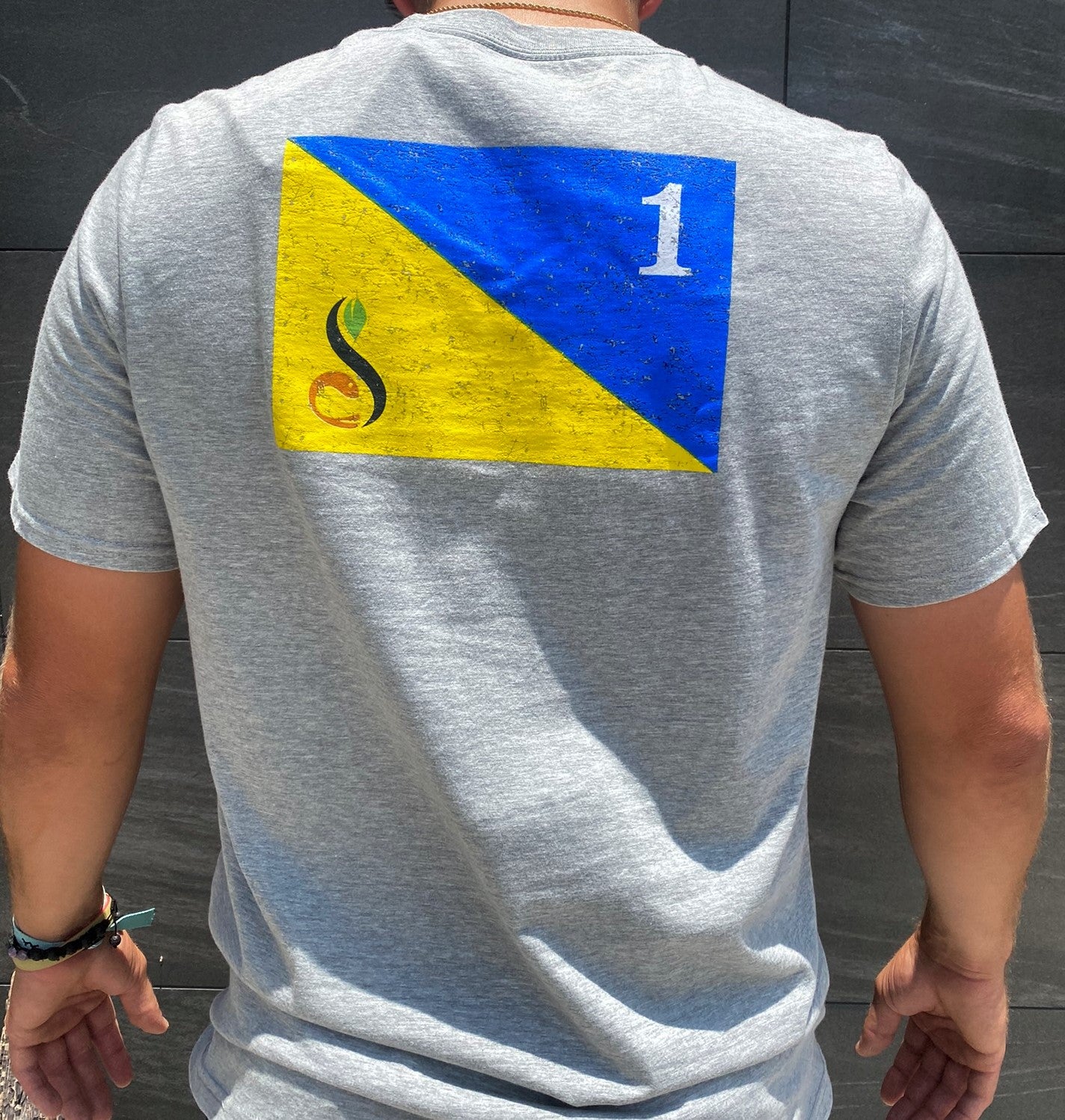 Adidas Blue Flag T-Shirt