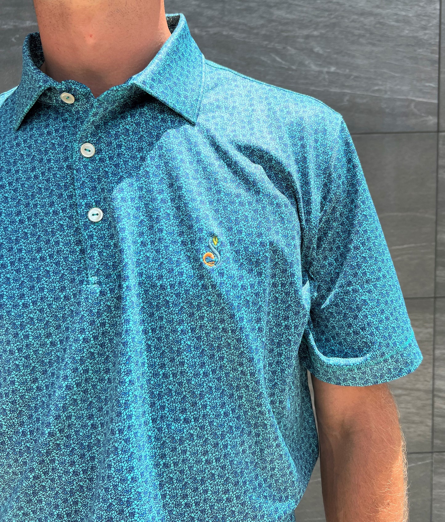 Peter Millar Men's Knock Our Performance Jersey Polo