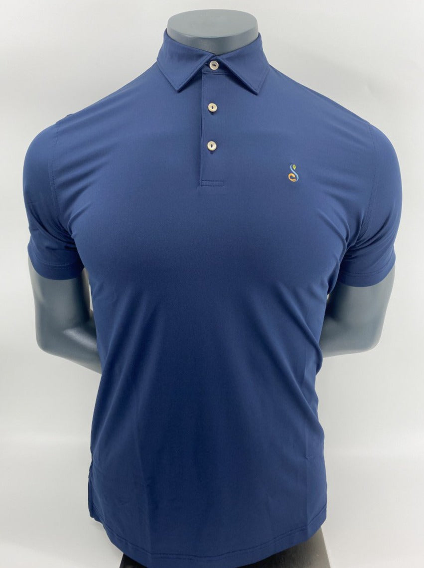 Peter Millar Men's Solid Performance Polo