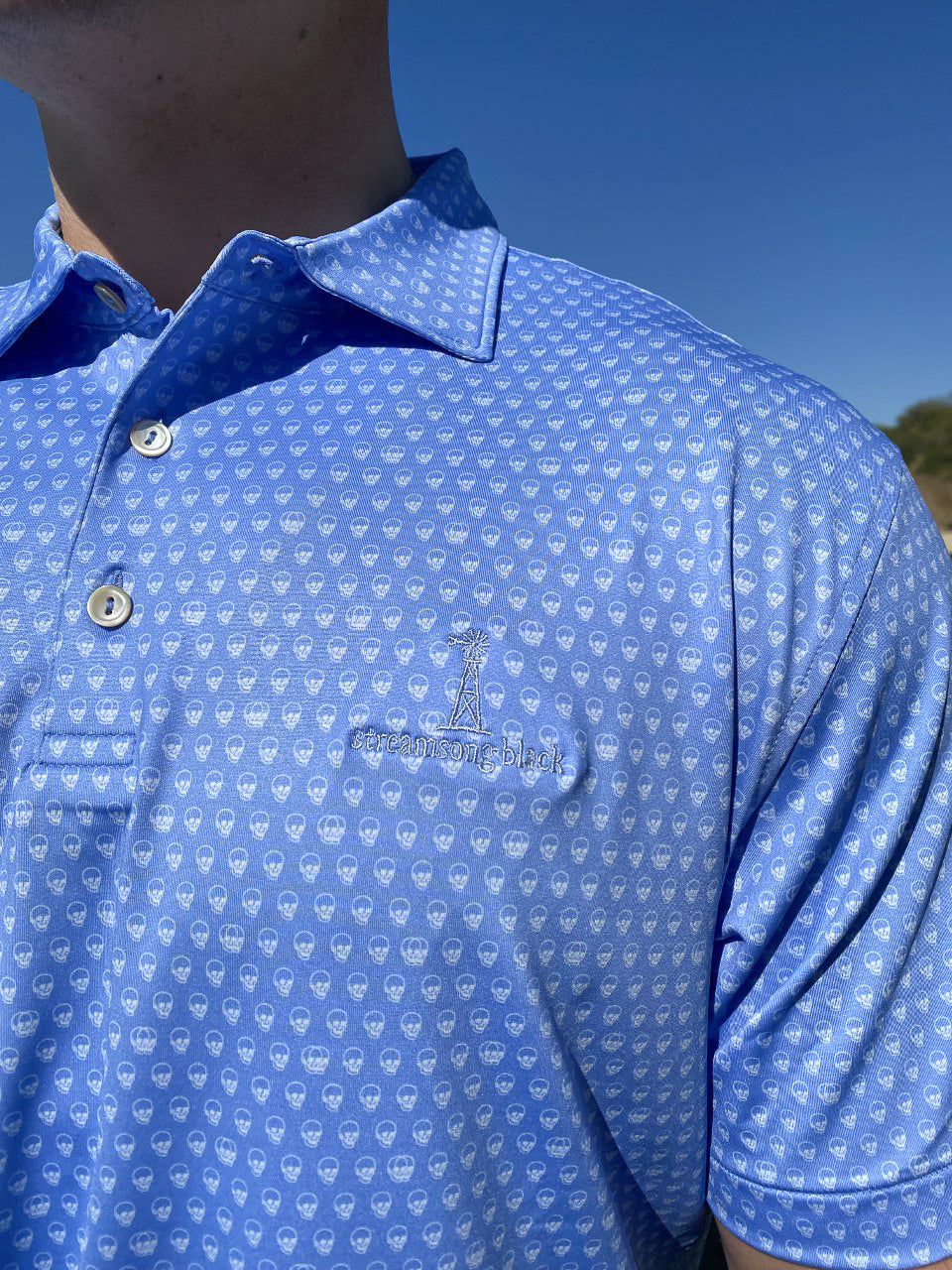 Peter Millar Seeing Double Performance Jersey Polo