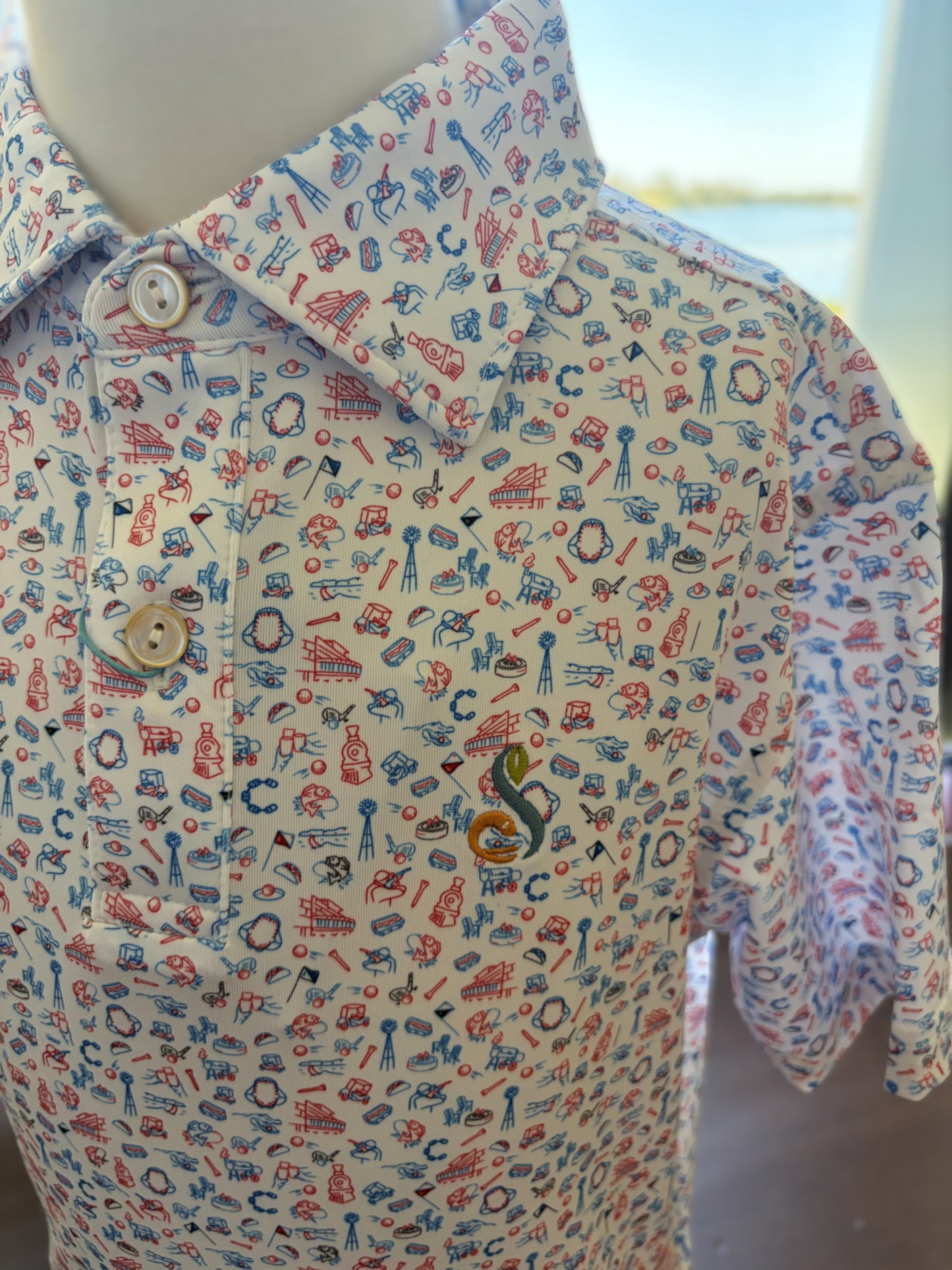 PM Youth Streamsong Performance Polo