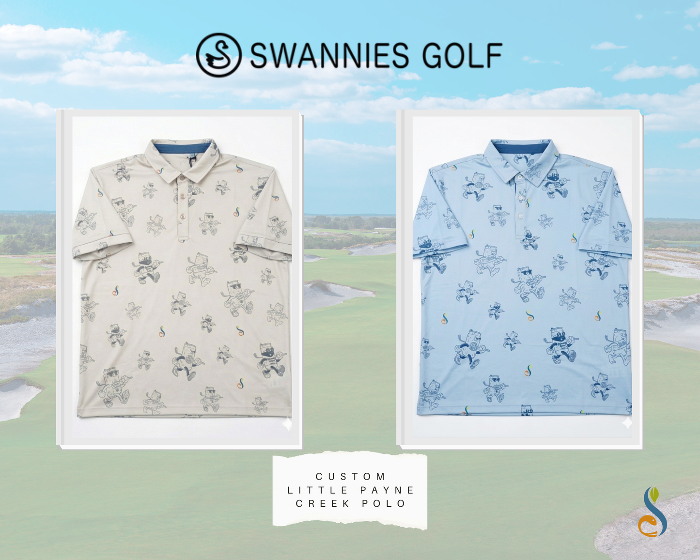 Swannies Custom Little Payne Creek Polo