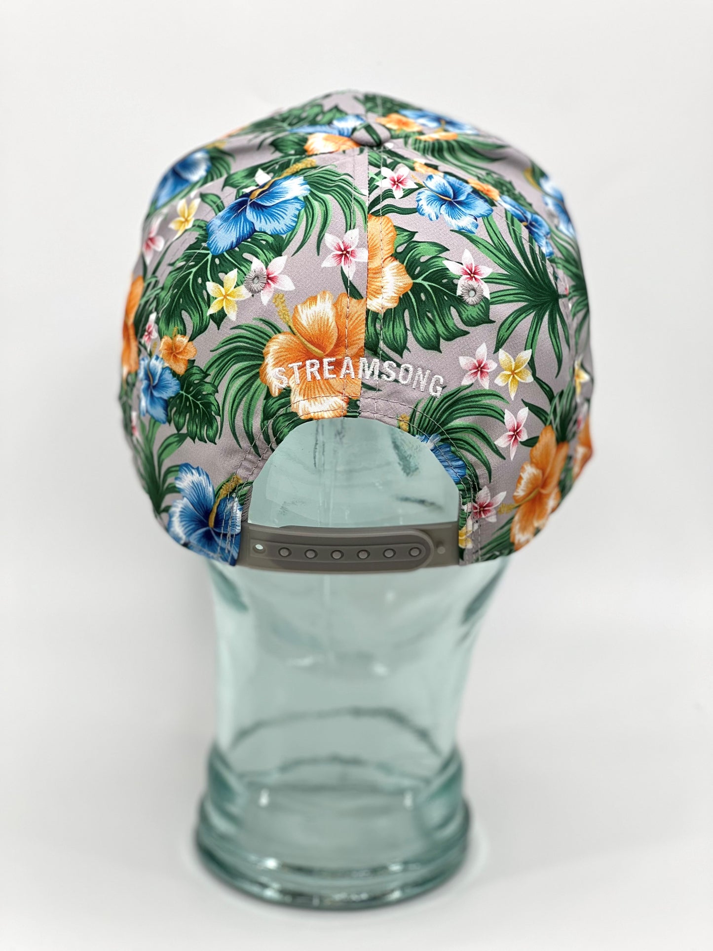 Pukka Megalodon Floral Sublimated High Crown 6 Panel Hat