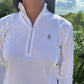 Zero Restriction Ladies Renae Zip Mock
