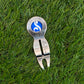 PRG Double Prong Divot Tool w/ Red/Blue Ball Mark