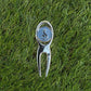 PRG Double Prong Blue Glass Divot Tool