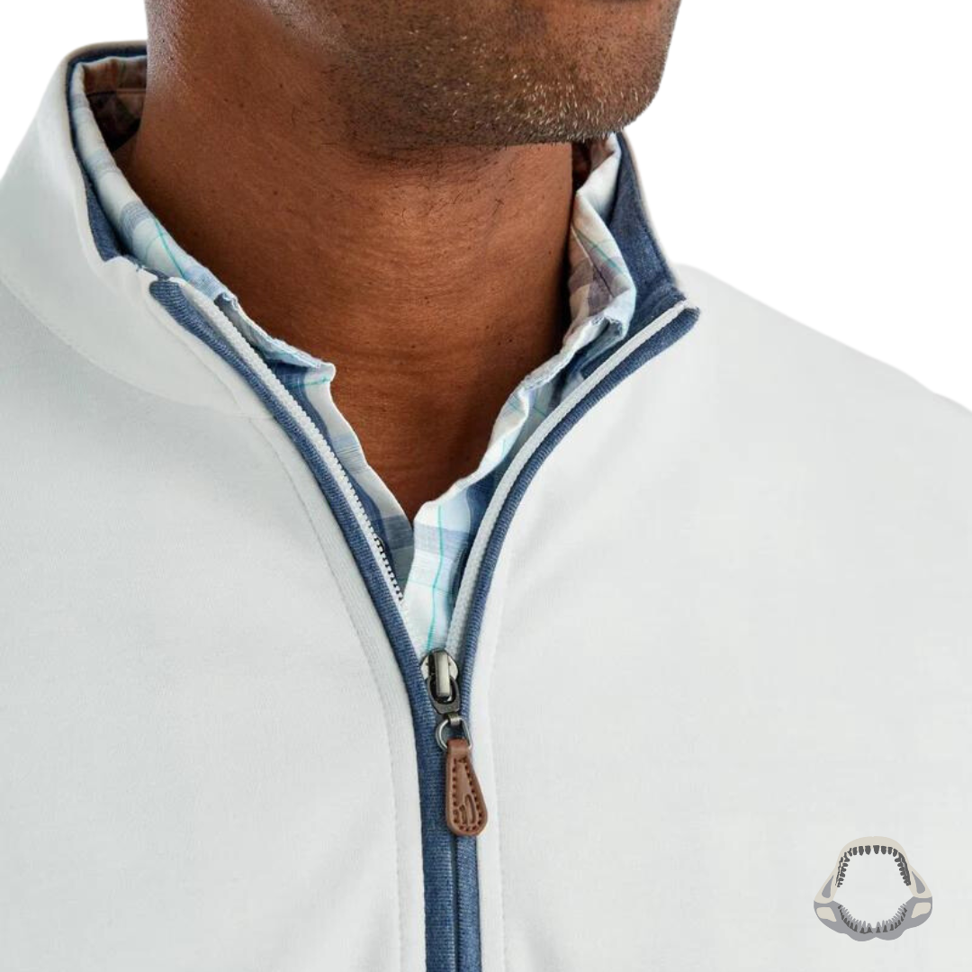 SPECIAL ORDER: Johnnie-O Sully Pullover - White