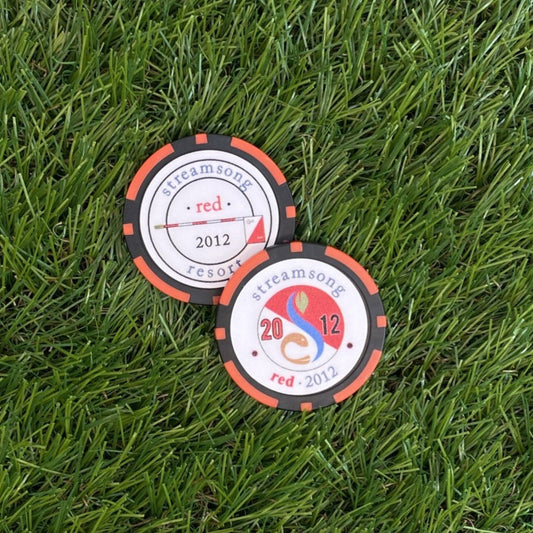 Ahead Streamsong Red Poker Chip
